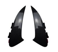 Bas De Caisse Compatible avec Benz C C118 CLA180 CLA35 CLA45 pour CLA200 pour CLA250 Modèles 2020 2025 Pièces Pare Chocs Arrière Ailerons Latéraux Séparateurs(Carbon)