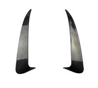 Bas de Caisse Compatible avec Benz C W205 C43 C63 pour AMG 2014 2015 2016 2017 2018 2019 Aileron De Pare Chocs Arrière Canards Latéraux Caches D'aération(Carbon Look)