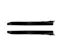 Bas De Caisse Compatible avec X3 G45 G48 M 2024 2025 Lot 2 Extensions De Bas Caisse Séparateurs Ailerons Accessoires Modification pour Voiture(Glossy Black)