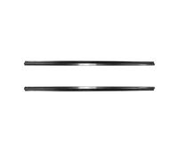 Bas De Caisse Jupe Latérale Becquet Pédale Pièces Modifiées pour VW pour Polo MK6 2018 Voiture Jupes Latérales(Noir Carbone)