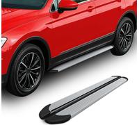 Bas de caisse Marchepieds pour Audi Q5 8RB 2008-2017 Alu Argent