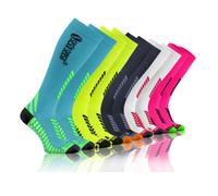 Bas de compression chaussettes de sport femmes hommes chaussettes de course t...