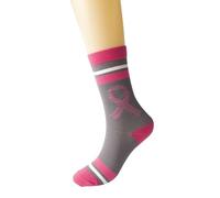 Bas De Contention Femme-Chaussettes Contention Homme-Chaussettes de Compression à Imprimé pour Journée Mondiale de Lutte contre Cancer du Sein Confortables pour la Course et les Activités Extérieures