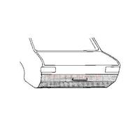 Bas de face arrière pour Opel Manta A (1970-1975)