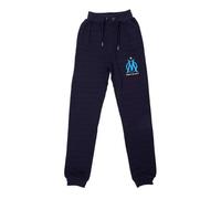 Bas De Jogging Coton Gris Chiné Logo Brodé Enfant Om