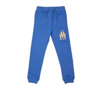 Bas De Jogging Coton Gris Chiné Logo Brodé Enfant Om