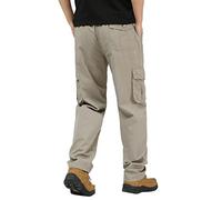 Bas de Jogging Homme Cargo Pantalon avec des Poches de Cordon de Serrage Pantalons Jogging Survetement Sportswear pour Athlétique Entraînement Voyage Golf Bas de Survêtement Sportswear