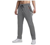 Bas de Jogging Homme Pantalons Hommes Stretch Fin Respirant Baggy Active Ceinture Lastique Coton Training Sportswear Décontractés Casual Activewear Pants