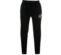 Bas de Jogging - Lonsdale - Noir - Ceinture élastique - 3 poches - Respirant M