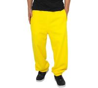 Bas de jogging - Urban Classics - Jaune - 3XL - Coupe urbaine - Poches zippées - Confortable S