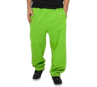 Bas de jogging - Urban Classics - Vert lime - 3XL - Urban Fit - Poches zippées S