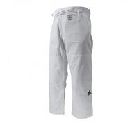Bas de judogi adidas IJF Blanc 175 cm
