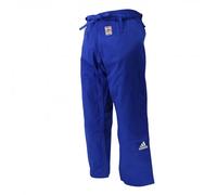 Bas de judogi adidas IJF Bleu 180 cm