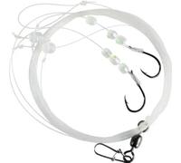 Bas de ligne 2 potences rotatives à perles renversées Ragot 150 cm 6 Blanc TU