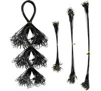 Bas de Ligne Acier - HAOPYOU - Pêche Carnassier - 3 Tailles - Blanc