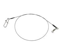 Bas de ligne carnassier Fox Rage Rage Strike Point 7 Strand Titanium Leader 50cm 18kg / 30lb (x2) Noir 50 cm