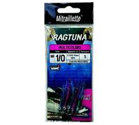 Bas de ligne coup Ragot Ragtuna (x5) Bleu Taille 1/0
