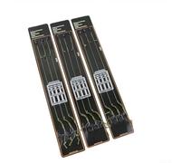 Bas de ligne de pêche à la carpe avec hameçons incurvés et arrêts essentiels pour appâts (1 lot #2)