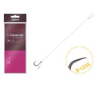 Bas de ligne Delphin FLR D-rig / par 6 | 8cm / 0,22mm / B-LESS #8 / Sting 7mm