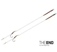 Bas de ligne Delphin THE END Boilie rig / par 2 | 20cm/25lbs/#2