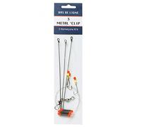 BAS DE LIGNE FLASHMER METAL'CLIP - 3 HAMECONS N° 2