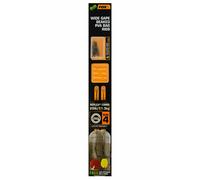 Bas de ligne Fox Edges Wide Gape Beaked PVA Ready Rigs - 25lb Marron Taille 4