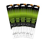 Fox Bas de ligne Ready Rigs Wide Gape Taille 2 25 lb – Lot de 3