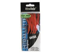 Bas de ligne inox Ragot Mitraillette 5H 2.0 60 Rouge 0,60 mm