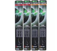 Bas de ligne Korda N-Trap DF Rig T2 Wide Gape 30 lbs Gris Taille 2
