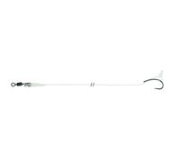 Bas de ligne monté Carp Spirit Fluoro D Rig S8 (x2) Blanc TU