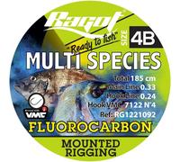 Bas de ligne multi Ragot Species Rig 1, H4 Vert 200 cm