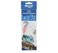 Bas de ligne Ragot Surf Rig Flat Fish Bass 1/0 Argenté 160 cm