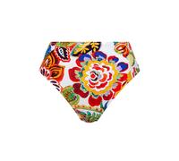 Bas de maillot de bain Ã©chancrÃ© taille haute femme Lisca Mexico Rouge 40