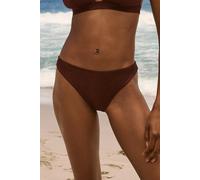Bas de maillot de bain bikini pailleté - Celestia - 38 - Marron Chocolat - Femme - Etam
