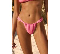 Bas de maillot de bain brésilien high leg à rayures - Saona - 38 - Rose - Femme - Etam