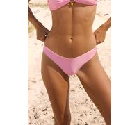 Bas de maillot de bain brésilien high leg satiné - Gelato - 40 - Rose - Femme - Etam