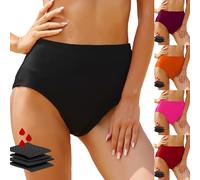 Bas de Maillot de Bain Menstruel Femme et Adolescente - Absorbant Antifuite et Anti Odeur - Culotte de Bain Menstruelle Flux Moyen - Discret Confortable et Innovant - Piscine et Plage - Eva Cadeau