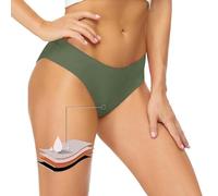Bas de Maillot de Bain Menstruel sans Coutures Femme - Absorbant Anti-Fuite et Anti Odeur- Culotte de Bain Menstruelle Taille Haute Slip Maillot de Bains Menstruel Ado Regle Culotte Menstruelle