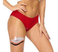 Bas de Maillot de Bain Menstruel sans Coutures Femme - Absorbant Anti-Fuite et Anti Odeur- Culotte de Bain Menstruelle Taille Haute Slip Maillot de Bains Menstruel Ado Regle Culotte Menstruelle