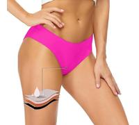 Bas de Maillot de Bain Menstruel sans Coutures Femme - Absorbant Anti-Fuite et Anti Odeur- Culotte de Bain Menstruelle Taille Haute Slip Maillot de Bains Menstruel Ado Regle Culotte Menstruelle