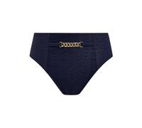 Bas de maillot de bain taille haute femme Fantasie Azores Bleu M