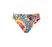 Bas de maillot de bain taille haute femme Lisca Mexico Rouge 48
