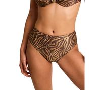 Bas de maillot de bain taille haute femme Selmark Utopia Marron XL