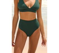 Bas de maillot de bain taille haute gainant - Sculpt - 40 - Emerald - Femme - Etam