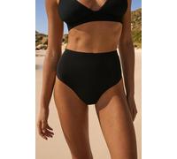 Bas de maillot de bain taille haute menstruel - Flux léger - Biki Th - M - Noir - Femme - Etam