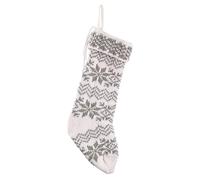Bas De Noël - Fiche À Tricot Classique pour Décoration De Vacances, Sac De Cadeaux Cadeau avec Grande Capacité, Chaussette Suspendue pour La Maison, Les Voyages, L'hôtel, Le Dortoir, Le Festival