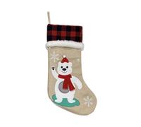 Bas De Noël Géant | Décoration De Bas De Noël Bonhomme De Neige,Remplissage Amusant pour Famille Chocolats Cheminée Petits Jouets Poignée Porte Amis Bonbons Porche Jardin