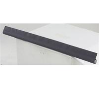 Bas de porte adhésif en mousse + tissus ELLEN, gris anthracite, 100 cm