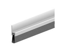 Bas de porte - IBS31 - Alu 100 cm - Brosse polypropylène 13,5 mm - Gris