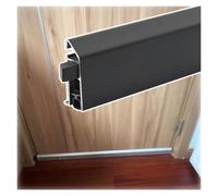 Bas de Porte Automatique Joint De Bas De Porte Automatique | Profilé D'étanchéité En Aluminium Pour Bas De Porte (adhésif) ; Bloque Les Courants D'air Et Réduit Le Bruit Ainsi Que Les